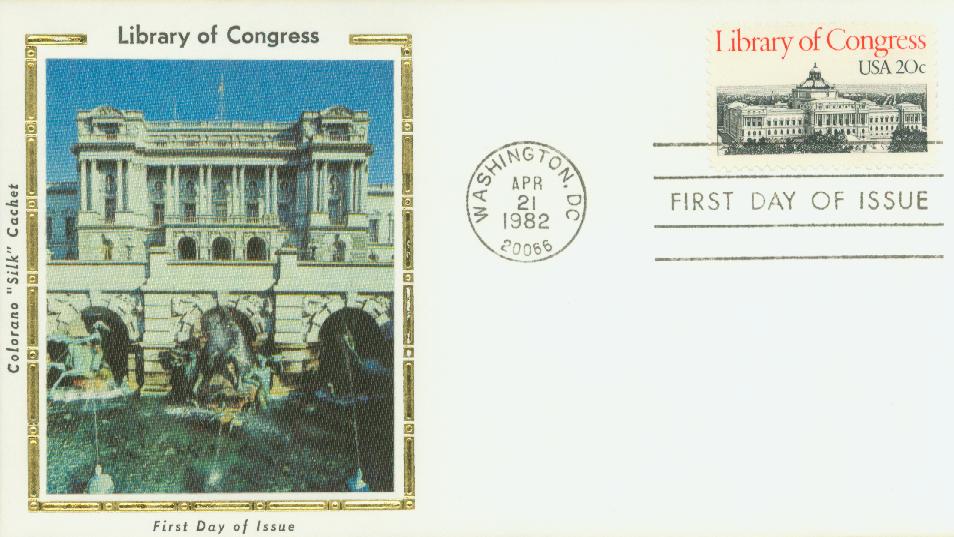 3390 - 2000 33c Library of Congress - Mystic Stamp Company