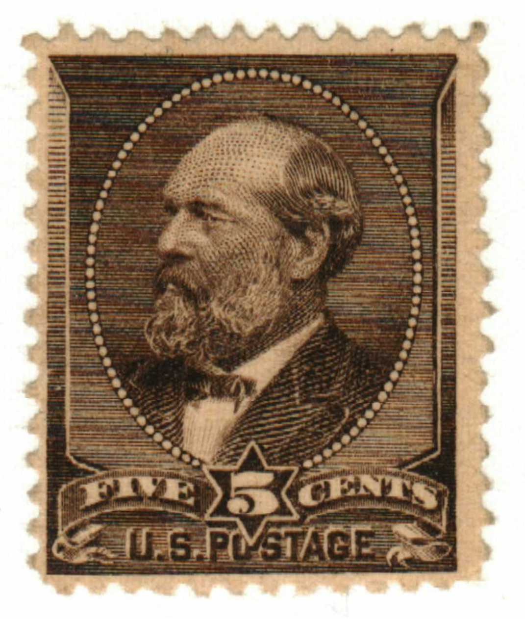 1882 5¢ Garfield 