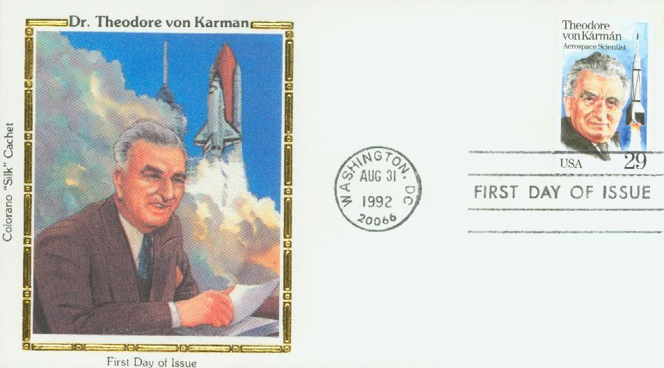 2699 - 1992 29c Dr. Theodore von Karman - Mystic Stamp Company