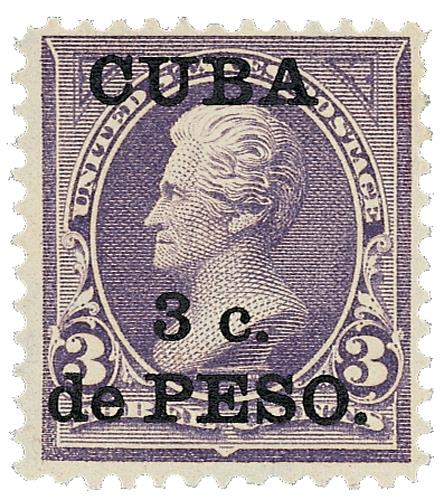 1899 Cuba overprint stamp