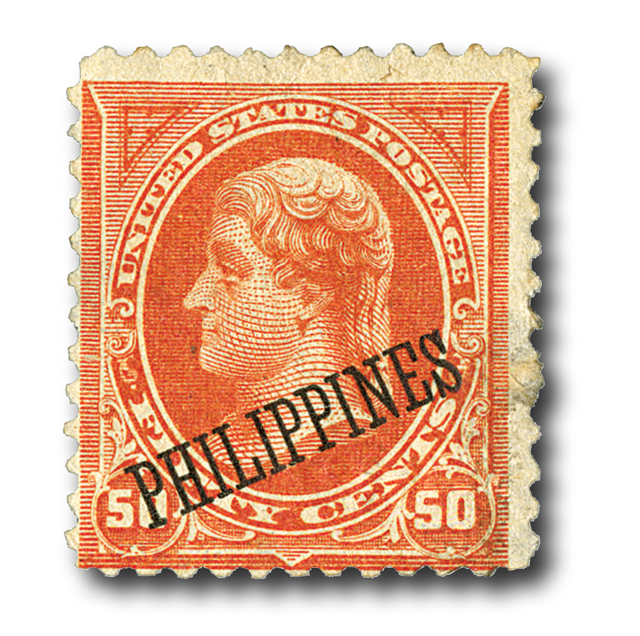 U.S. #PH212 – U.S. stamp overprinted for use in the Philippines.