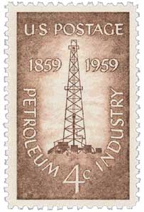1959 4¢ Petroleum Industry Centennial
