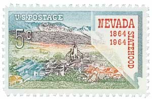 2014 Nevada Statehood Single Forever Postage Stamp - Sc# 4907 Single S –  Vegas Stamps & Hobbies