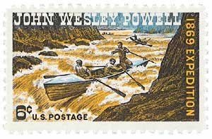 1969 6¢ John Wesley Powell stamp