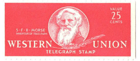 1940 Western Union Telegraph stamp