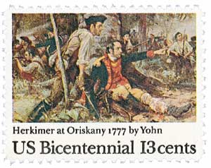 1977 13¢ Herkimer at Oriskany