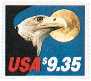 1983 $9.35 Eagle and Moon, booklet single