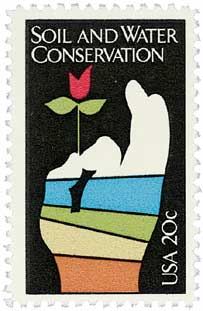 1984 Soil and Water Conservation stamp