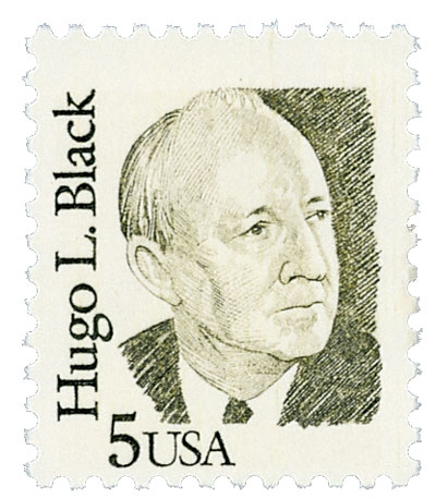 1986 5¢ Great Americans: Hugo L. Black