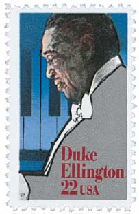 1986 22Â¢ Performing Arts: Duke Ellington
