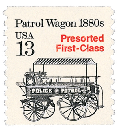 1988 Patrol Wagon stamp