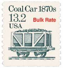 1988 Coal Car stamp