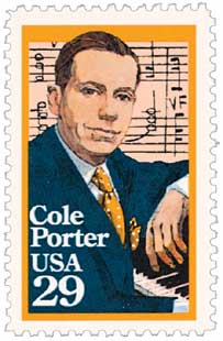 1991 29Â¢ Cole Porter stamp