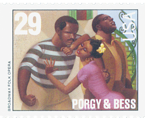 1993 29¢ Broadway Musicals: Porgy & Bess stamp