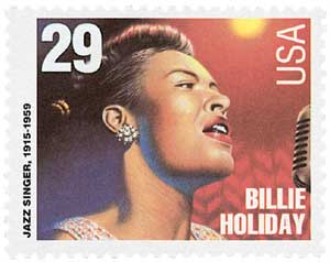 1994 29¢ Blues and Jazz Singers: Billie Holiday