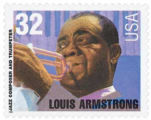 1995 32Â¢ Jazz Musicians: Louis Armstrong