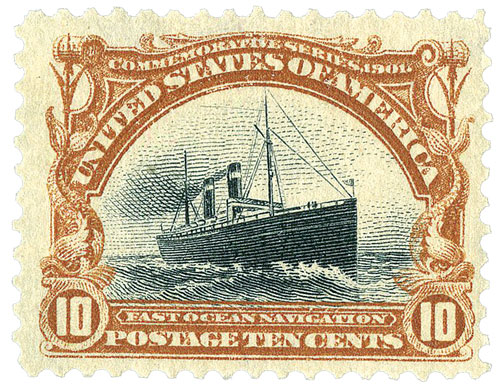 1901 10Â¢ Pan-American Commemorative