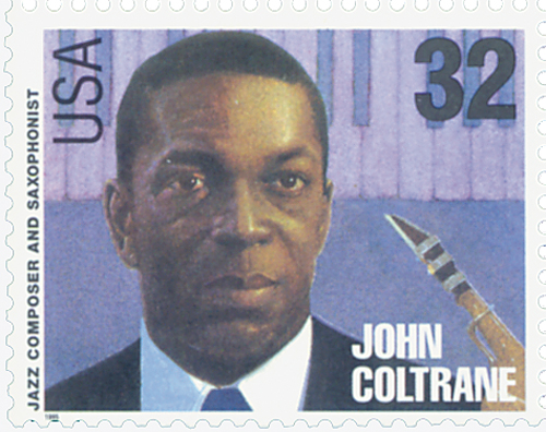 1995 John Coltrane stamp