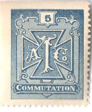 1888 Atlantic Telegraph Co stamp