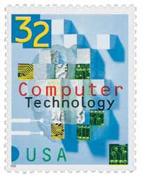 1995 Computer Technology stamp