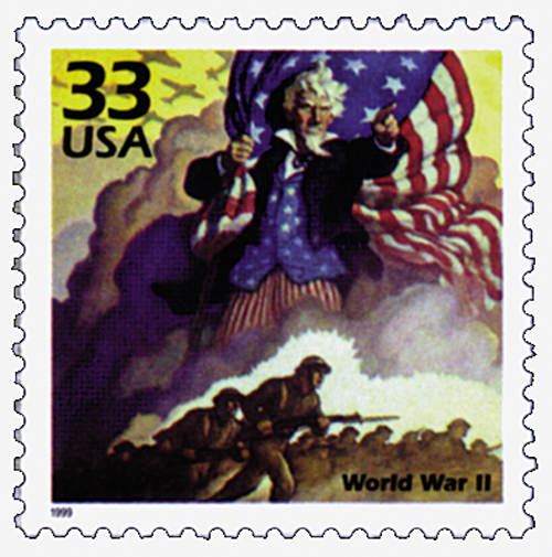 1999 33¢ Celebrate the Century - 1940s: World War II