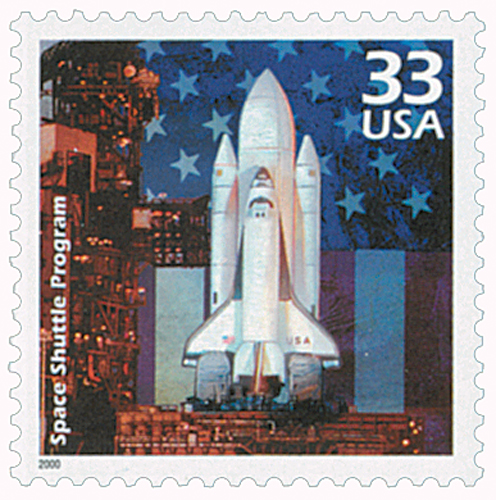 2000 Space Shuttle Program stamp