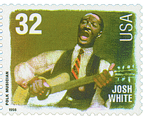 1998 32¢ Folk Musicians: Josh White