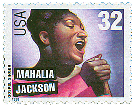 1998 Mahalia Jackson stamp