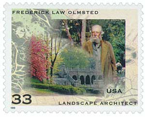 1999 Frederick Law Olmsted stamp
