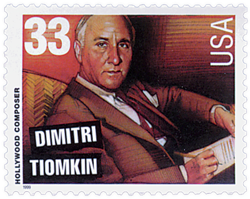 1999 Dimitri Tiomkin stamp