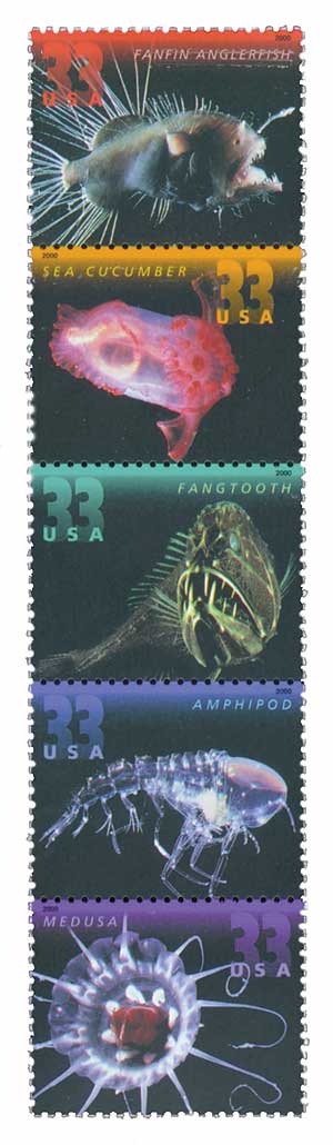 2000 33¢ Deep Sea Creatures