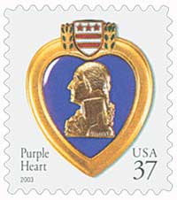 2003 37¢ Purple Heart