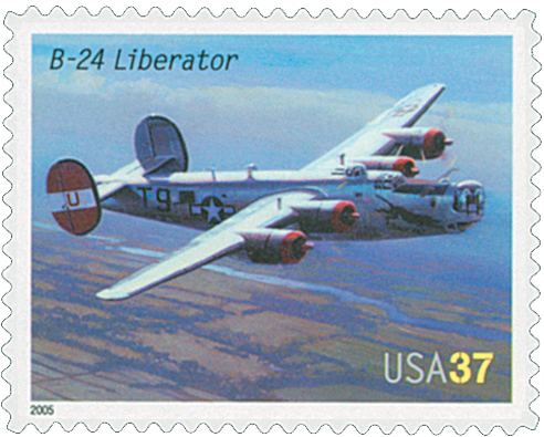 2005 B-24 Liberator stamp
