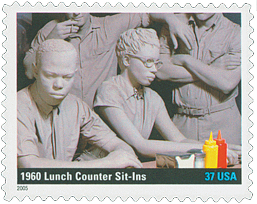 2005 Lunch Counter Sit-Ins stamp