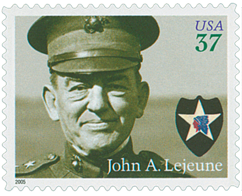 2005 37Â¢ Distinguished Marines: John A. Lejeune