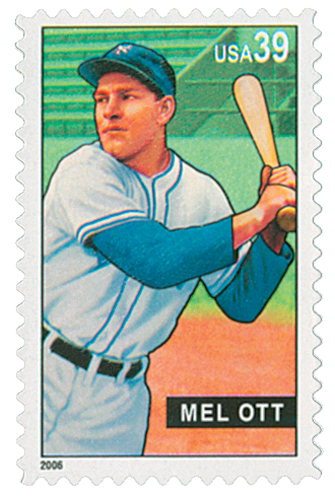 Mel Ott stamp