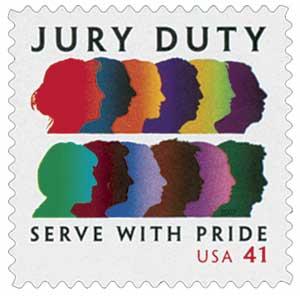 2007 41¢ Jury Duty stamp