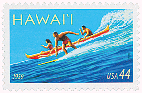 2009 44¢ Hawaii Statehood stamp
