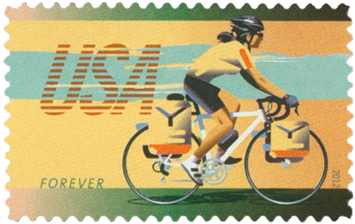 2012 Cycling stamp