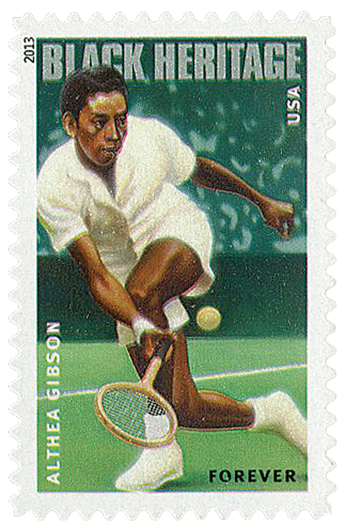 2013 Black Heritage: Althea Gibson stamp