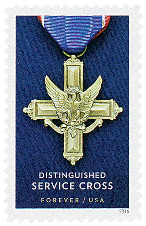 2016 Distinguished Service Cross stamp