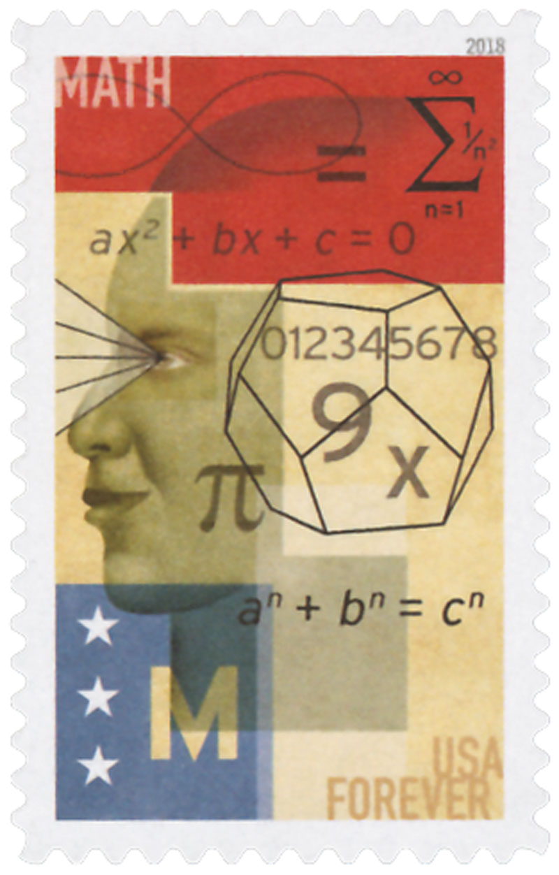 2018 50Â¢ STEM Education stamp