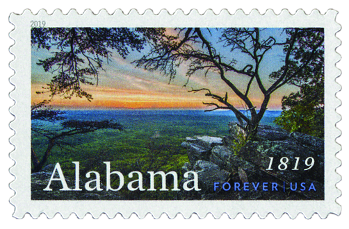 2019 55¢ Alabama stamp