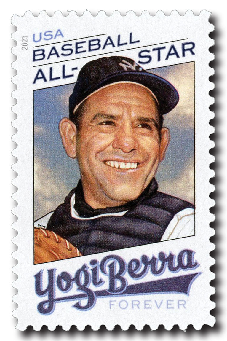 2021 Yogi Berra stamp