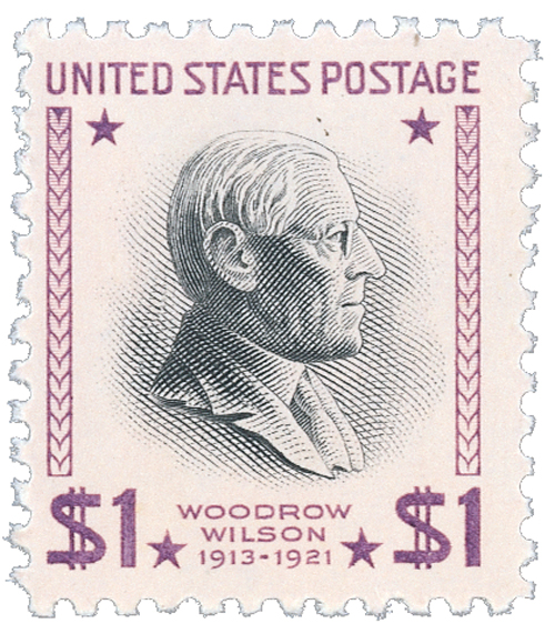 1954 W Wilson $1 stamp