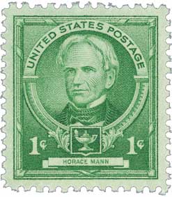 1940 Horace Mann stamp