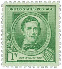 U.S. #879 – She got her penname from an 1850 song by Stephen Collins Foster.