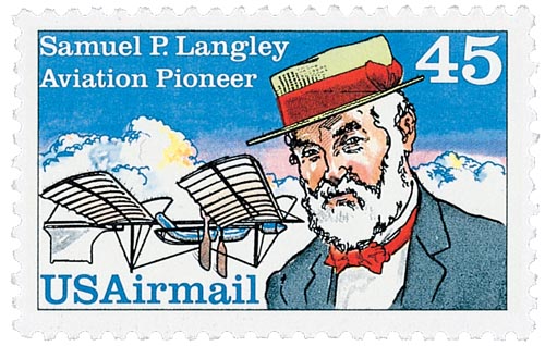 1988 45¢ Samuel P. Langley Airmail