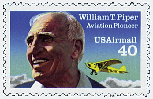 1993 40Â¢ William T. Piper