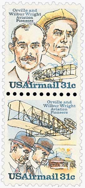 1978 Wright Brothers airmail stamps 
